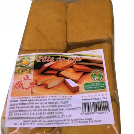 Pâte de soja frit /佳美豆腐干/pc