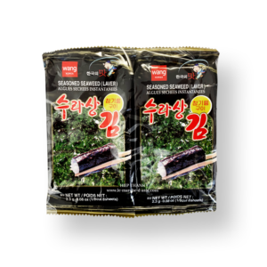 Wang algues sechees Instantanees/即食烤紫菜/23gx8