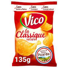 Chips classique nature vico/VICO 原味薯片/135g