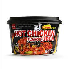 Wang Hot Chicken Flavor Udon/韩国Wang超辣鸡味乌冬面/221g