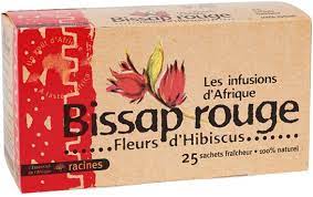 Les infusions d’afrigue  bissap rouge/比萨普红非洲输液/40g