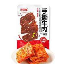 Bœuf effiloché Xiangxiangzui/香香嘴 手撕牛肉/sac