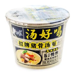 Pork bone soup flavour instant noodle/汤好喝 招牌猪骨汤面味(碗)/108g