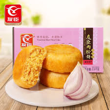 Muffins à la viande /友臣肉松饼 葱香味/boit