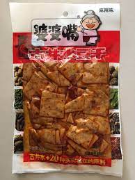 Tofu séché épicé/婆婆嘴 古井水豆干 麻辣味  /100g