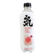 Soda eau pétillante saveur peche/元气森林汽水 白桃味/330ml