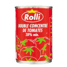 Rolli duble concenteé de tomates 28%min//440g