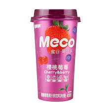 Saveur de baies de cerise MECO/香飘飘 MECO 蜜谷果汁茶 樱桃莓莓味 /400ml