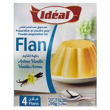 Ideal flan vanill /果冻粉香草味/50g