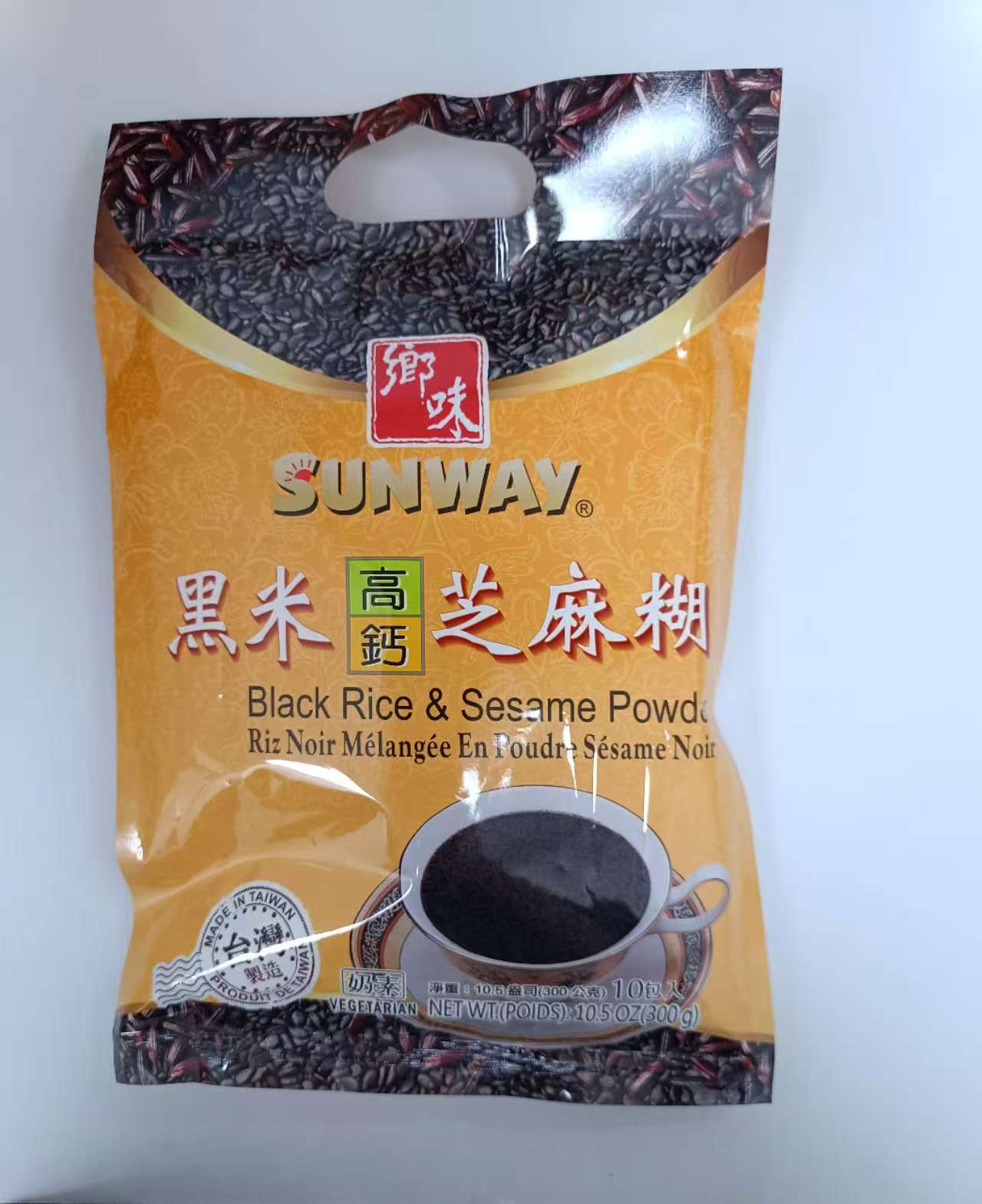 Black sesame/ 黑米芝麻糊/300g