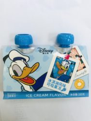 ICE CREAMFLAVOR vanilla /Disney 可吸的果冻 香草味/160g