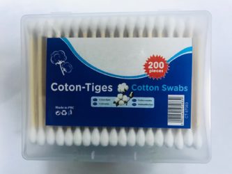 Coton tiges/棉花签/ 200pc
