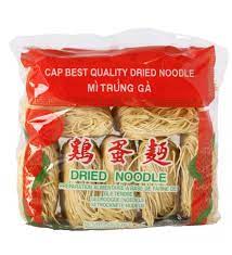 Cap best quality dried noodle/鸡蛋面/454g