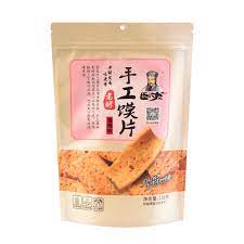 WOLONG Steamed bread slice(Cumin flavour)/卧龙馍片（香辣味）/138g