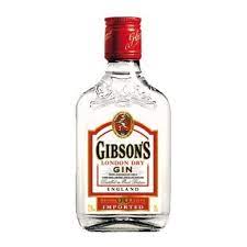 GIBSON’S LONDON DRY GIN 37.5%vol/20cl