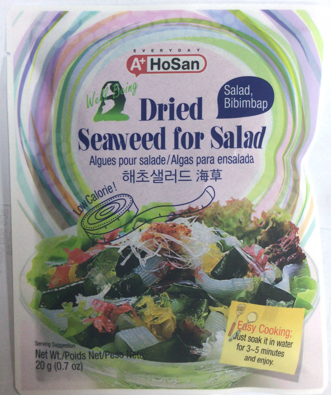 Algues pour salades/韩国即食海草/ 20g