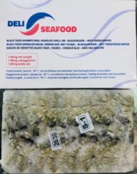 DELI SEAFOOD bt hlso  block26/30 /无头虾26/30/ 1kg