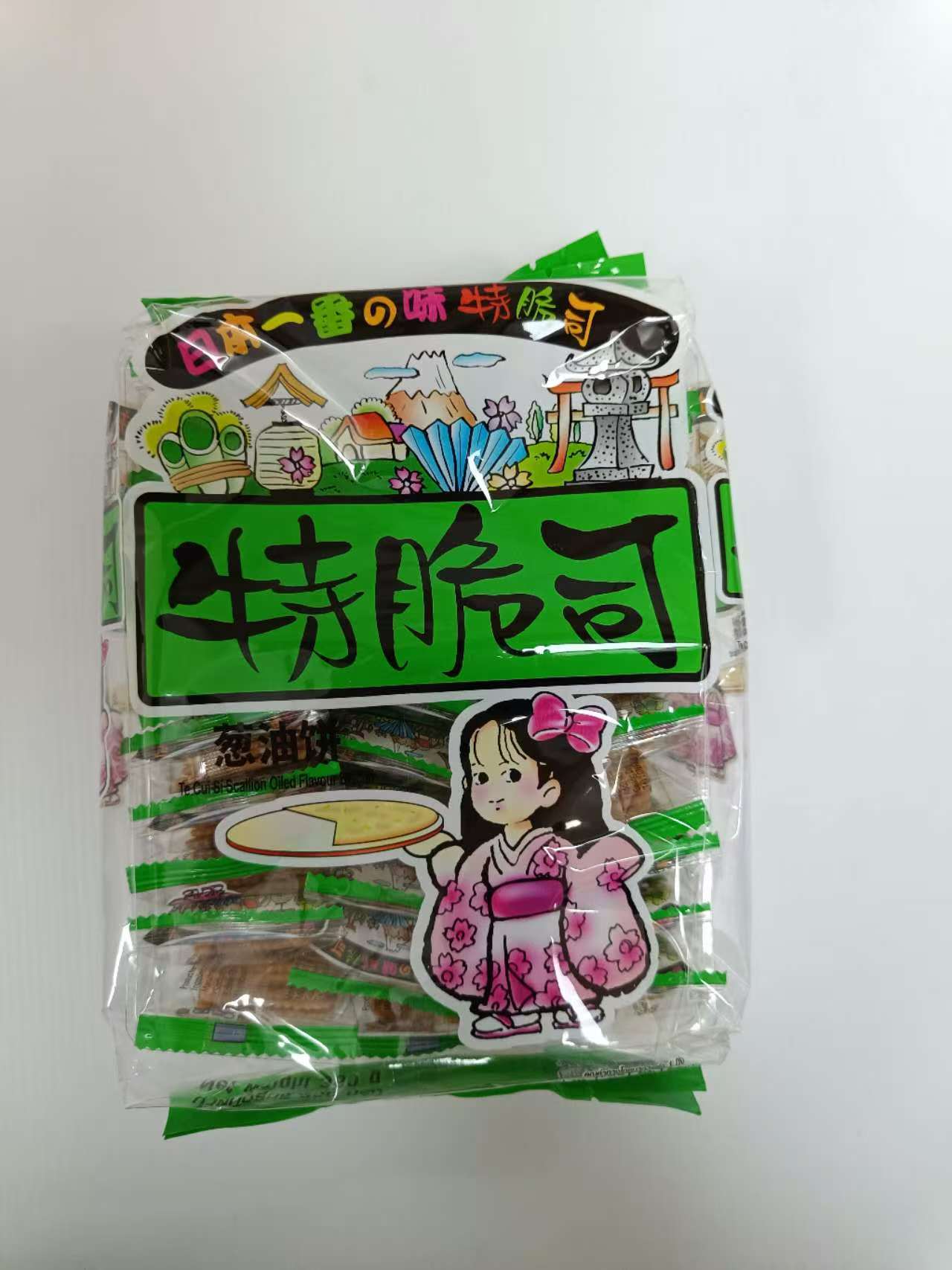 BISCUIT OIGNON V./金富士特脆司葱油饼/360G