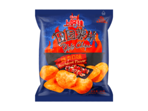 Chips de patato barbeque /上好佳田园薯片 烧肉口味/50g