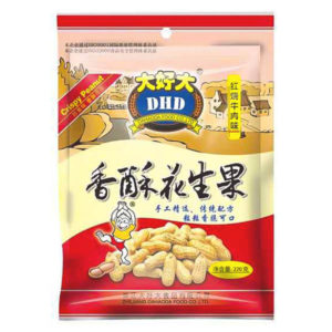 DHD ARACHIDE AROMATIZZATE/大好大香酥花生果 红烧牛肉味/ 220g