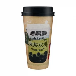 Bubble tea au matcha/ 香飘飘 抹茶双拼/ 85g