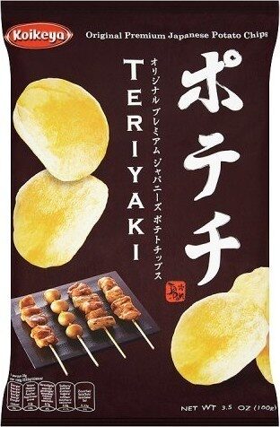 KOIKEYA TERIYAKI /湖 串烧薯片/100G