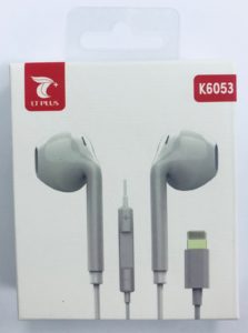 LI PLUS K6053 Ear Pods For iphone /iphone 耳机/pc